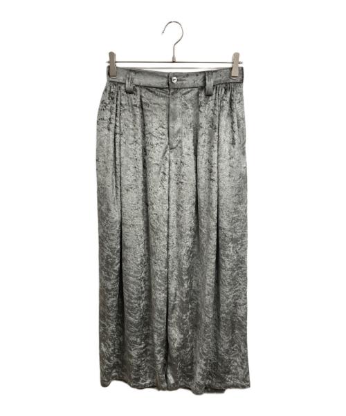 Needles（ニードルズ）Needles (ニードルズ) ベロア ヒザデルパンツ グレー サイズ:1の古着・服飾アイテム