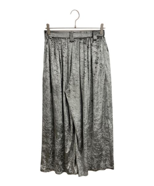 Needles（ニードルズ）Needles (ニードルズ) ベロア ヒザデルパンツ グレー サイズ:1の古着・服飾アイテム