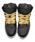 中古・古着 NIKE (ナイキ) AIR JORDAN 1 MID ハイカットスニーカー ブラック サイズ:US10.5：7000円
