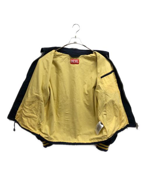 DIESEL（ディーゼル）DIESEL (ディーゼル) Varsity Jacket Vintage Wash ネイビー サイズ:46の古着・服飾アイテム