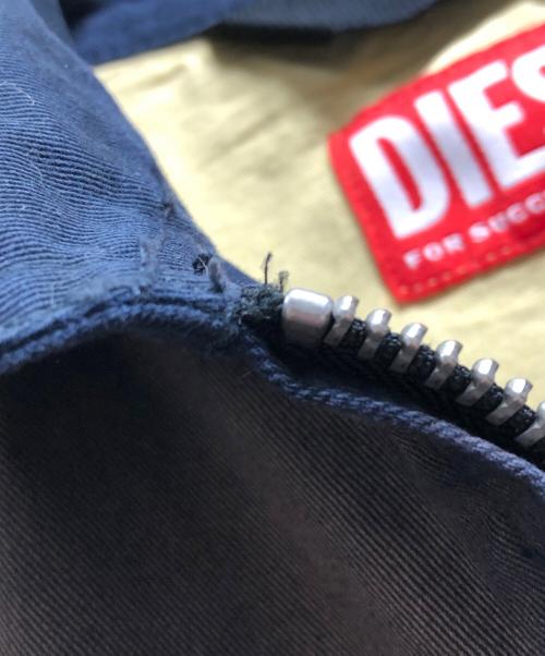 DIESEL（ディーゼル）DIESEL (ディーゼル) Varsity Jacket Vintage Wash ネイビー サイズ:46の古着・服飾アイテム