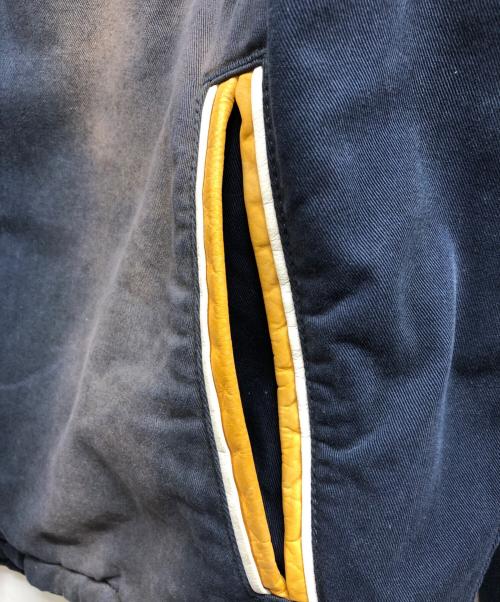 DIESEL（ディーゼル）DIESEL (ディーゼル) Varsity Jacket Vintage Wash ネイビー サイズ:46の古着・服飾アイテム