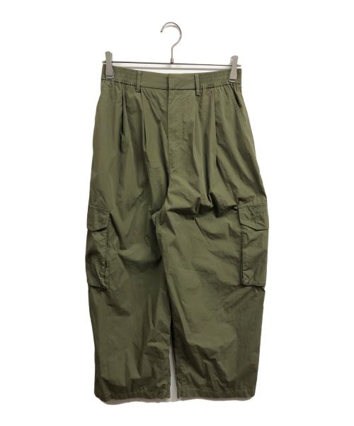 BABYLONE（バビロン）BABYLONE (バビロン) コットンナイロンカーゴパンツ カーキ サイズ:36の古着・服飾アイテム