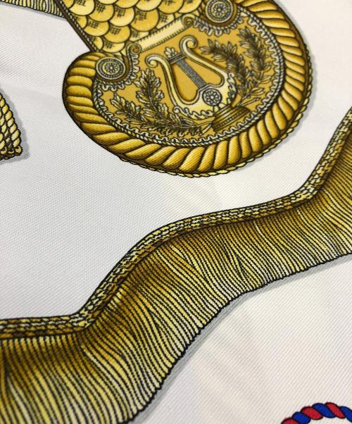 HERMES（エルメス）HERMES (エルメス) シルクスカーフ ブルーの古着・服飾アイテム