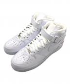 NIKE×SUPREMEナイキ×シュプリーム）の古着「Air Force 1 Mid "White"」｜ホワイト