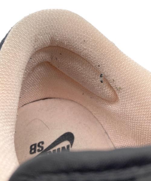 NIKE SB（ナイキエスビー）NIKE SB (ナイキエスビー) DUNK LOW PRO ローカットスニーカー ブラック×ピンク サイズ:US9の古着・服飾アイテム