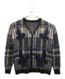 Needles（ニードルズ）の古着「EX.Mohair Cardigan」｜ネイビー