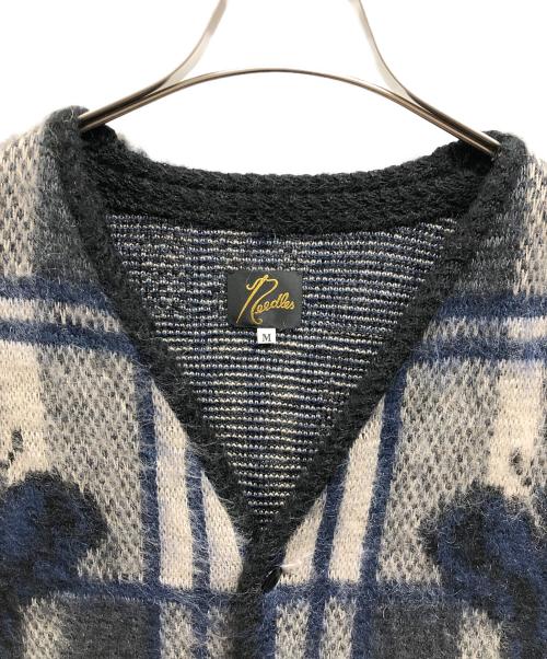 Needles（ニードルズ）Needles (ニードルズ) EX.Mohair Cardigan ネイビー サイズ:Mの古着・服飾アイテム