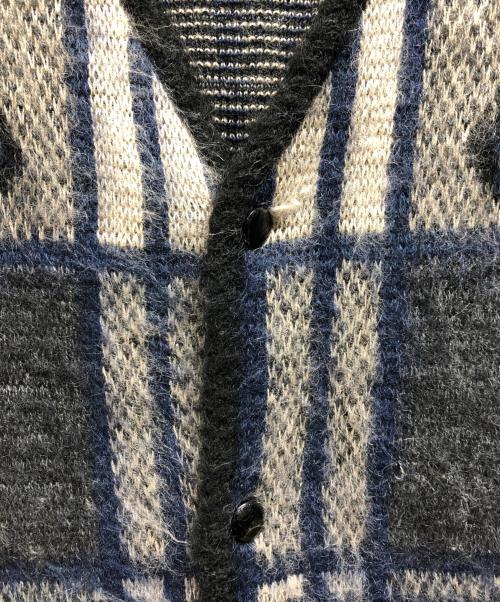 Needles（ニードルズ）Needles (ニードルズ) EX.Mohair Cardigan ネイビー サイズ:Mの古着・服飾アイテム