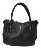 PRADAプラダ）の古着「トートバッグ」｜ブラック