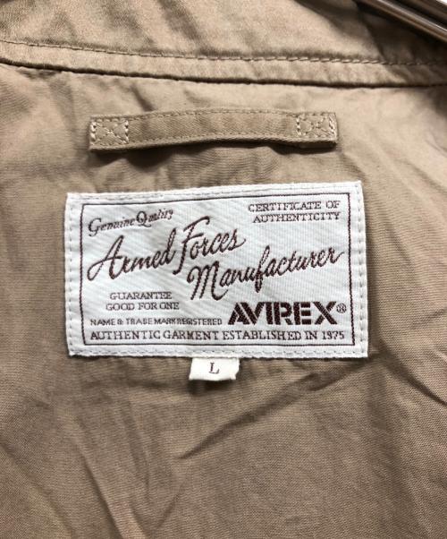AVIREX（アヴィレックス）AVIREX (アヴィレックス) BASIC M-65 フィールドジャケット ブラウン サイズ:Lの古着・服飾アイテム