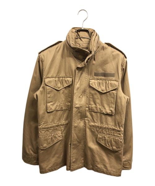 AVIREX（アヴィレックス）AVIREX (アヴィレックス) BASIC M-65 フィールドジャケット ブラウン サイズ:Lの古着・服飾アイテム
