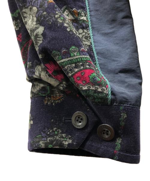 sacai（サカイ）sacai (サカイ) FLORAL BLOUSON ネイビー サイズ:1の古着・服飾アイテム