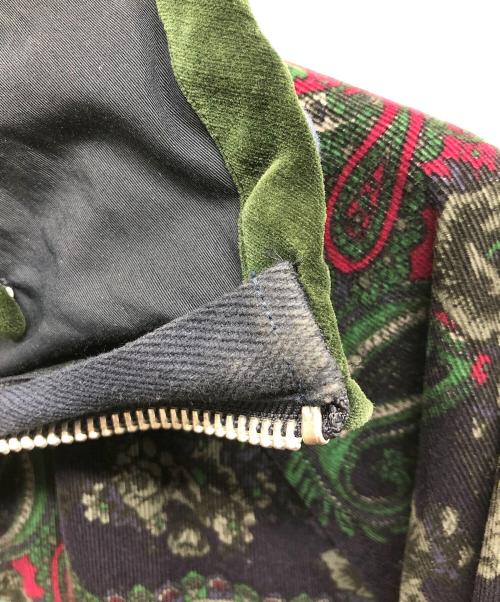 sacai（サカイ）sacai (サカイ) FLORAL BLOUSON ネイビー サイズ:1の古着・服飾アイテム