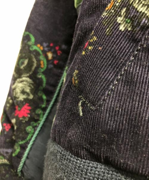 sacai（サカイ）sacai (サカイ) FLORAL BLOUSON ネイビー サイズ:1の古着・服飾アイテム