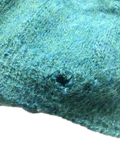 Rugby North America（ラグビーノースアメリカ）Rugby North America (ラグビーノースアメリカ) ヴィンテージモヘアブレンドカーディガン グリーン サイズ:Mの古着・服飾アイテム