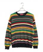 SUPREMEシュプリーム）の古着「Small Box Ribbed Sweater Multicolor」｜マルチカラー