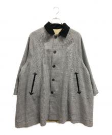 ticca（ティッカ）の古着「リバーシブルコート」｜グレー×ベージュ