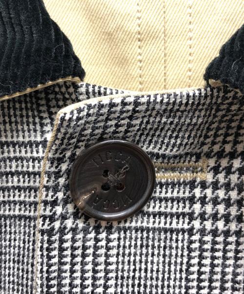 ticca（ティッカ）ticca (ティッカ) リバーシブルコート グレー×ベージュ サイズ:ＦＲＥＥの古着・服飾アイテム