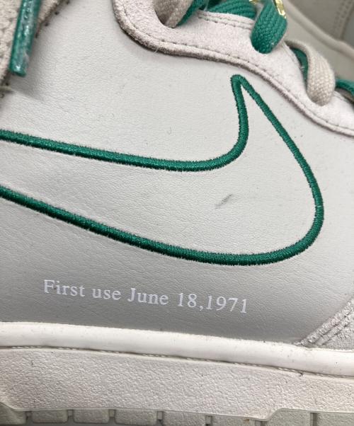 NIKE（ナイキ）NIKE (ナイキ) Dunk High SE ベージュ×グリーン サイズ:29の古着・服飾アイテム