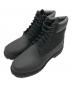 Timberland（ティンバーランド）の古着「6in RUBBER TOE REMIX/6インチラバートゥウォータープルーフブーツ」｜ブラック