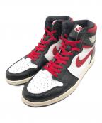 NIKEナイキ）の古着「AIR JORDAN 1 RETRO HIGH OG GYM RED」｜ブラック×レッド