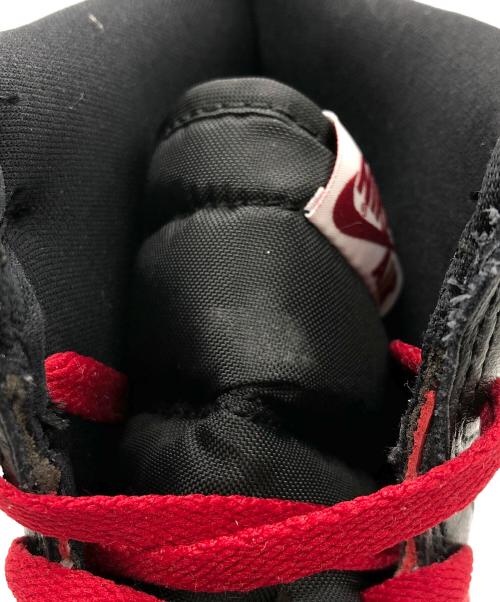 NIKE（ナイキ）NIKE (ナイキ) AIR JORDAN 1 RETRO HIGH OG GYM RED ブラック×レッド サイズ:US11の古着・服飾アイテム
