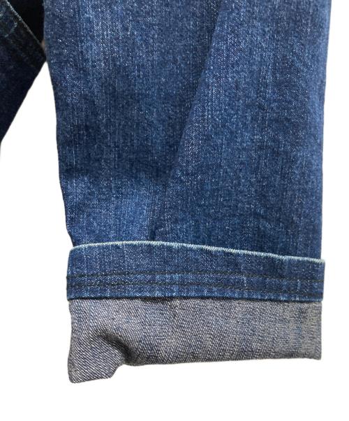 BLUE BLUE（ブルーブルー）BLUE BLUE (ブルーブルー) USネイビーショールカラーカバーオール インディゴの古着・服飾アイテム