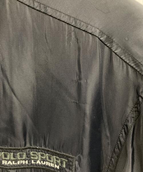 POLO SPORT（ポロスポーツ）POLO SPORT (ポロスポーツ) ナイロンジャケット ブラック サイズ:Mの古着・服飾アイテム