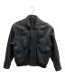 ZEE TRUST（ジートラスト）の古着「レザージャケット」｜ブラック