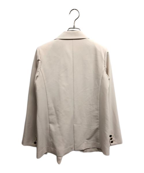 Snidel（スナイデル）Snidel (スナイデル) Sustainaダブルジャケット ベージュの古着・服飾アイテム
