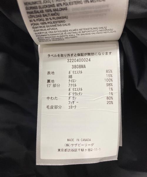 CANADA GOOSE（カナダグース）CANADA GOOSE (カナダグース) WYNDHAM PARKA ブラック サイズ:Mの古着・服飾アイテム