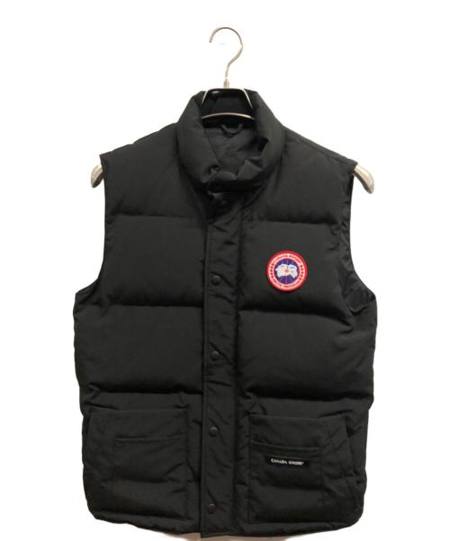 CANADA GOOSE（カナダグース）CANADA GOOSE (カナダグース) FREESTYLE CREW VEST/フリースタイル クルー ベスト ブラック サイズ:SPの古着・服飾アイテム
