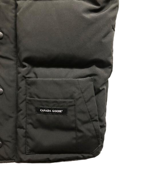 CANADA GOOSE（カナダグース）CANADA GOOSE (カナダグース) FREESTYLE CREW VEST/フリースタイル クルー ベスト ブラック サイズ:SPの古着・服飾アイテム