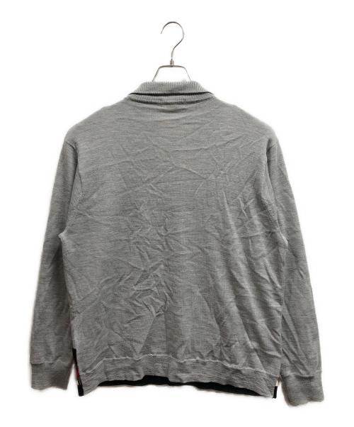 SUPREME（シュプリーム）SUPREME (シュプリーム) 19ss Corner Stripe Polo グレー サイズ:Lの古着・服飾アイテム