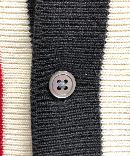 SUPREME（シュプリーム）SUPREME (シュプリーム) 19ss Corner Stripe Polo グレー サイズ:Lの古着・服飾アイテム