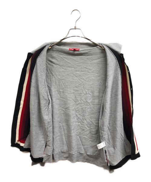 SUPREME（シュプリーム）SUPREME (シュプリーム) 19ss Corner Stripe Polo グレー サイズ:Lの古着・服飾アイテム