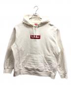 SUPREMEシュプリーム）の古着「Box Logo Hooded Sweatshirt」｜ホワイト