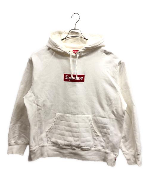 SUPREME（シュプリーム）SUPREME (シュプリーム) Box Logo Hooded Sweatshirt ホワイト サイズ:Lの古着・服飾アイテム