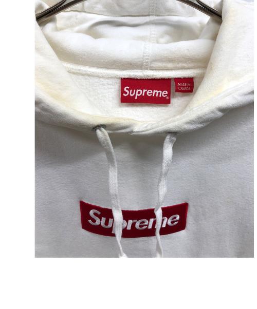 SUPREME（シュプリーム）SUPREME (シュプリーム) Box Logo Hooded Sweatshirt ホワイト サイズ:Lの古着・服飾アイテム
