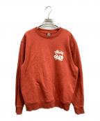 stussyステューシー）の古着「Dice Crew スウェット」｜ブラウン
