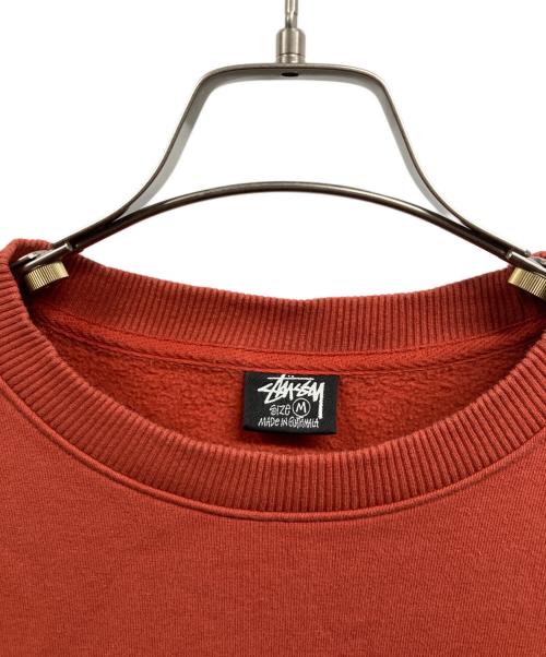 stussy（ステューシー）stussy (ステューシー) Dice Crew スウェット ブラウン サイズ:Mの古着・服飾アイテム