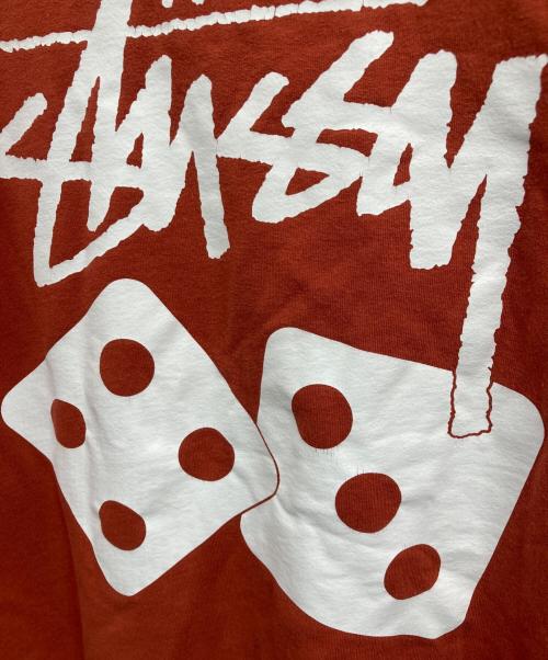 stussy（ステューシー）stussy (ステューシー) Dice Crew スウェット ブラウン サイズ:Mの古着・服飾アイテム