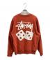 stussy (ステューシー) Dice Crew スウェット ブラウン サイズ:M：8000円