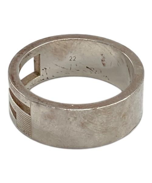 GUCCI（グッチ）GUCCI (グッチ) ブランデッドGリング シルバー サイズ:21号の古着・服飾アイテム