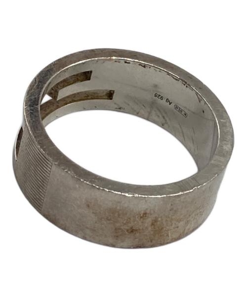 GUCCI（グッチ）GUCCI (グッチ) ブランデッドGリング シルバー サイズ:21号の古着・服飾アイテム