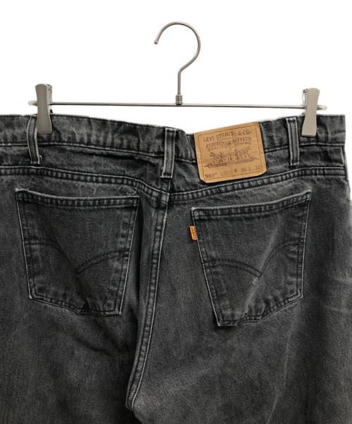 LEVI'S（リーバイス）LEVI'S (リーバイス) 90ｓ550デニムパンツ ブラック サイズ:W36の古着・服飾アイテム