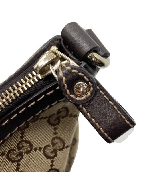 GUCCI（グッチ）GUCCI (グッチ) ラブリーハートGGショルダーバッグ ブラウンの古着・服飾アイテム