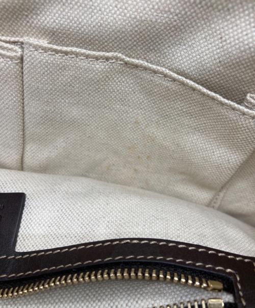 GUCCI（グッチ）GUCCI (グッチ) ラブリーハートGGショルダーバッグ ブラウンの古着・服飾アイテム