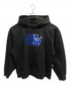 ADER errorアーダーエラー）の古着「プリントパーカー」｜ブラック